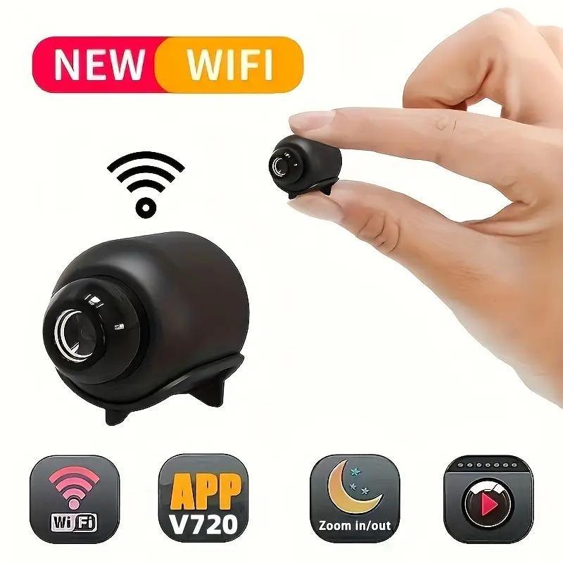 X5 Wireless Home Surveillance Camera HD WiFi Support Magnetic Bracket USB Power Supply Indoor And Outdoor Use Built-in Battery Magnetic