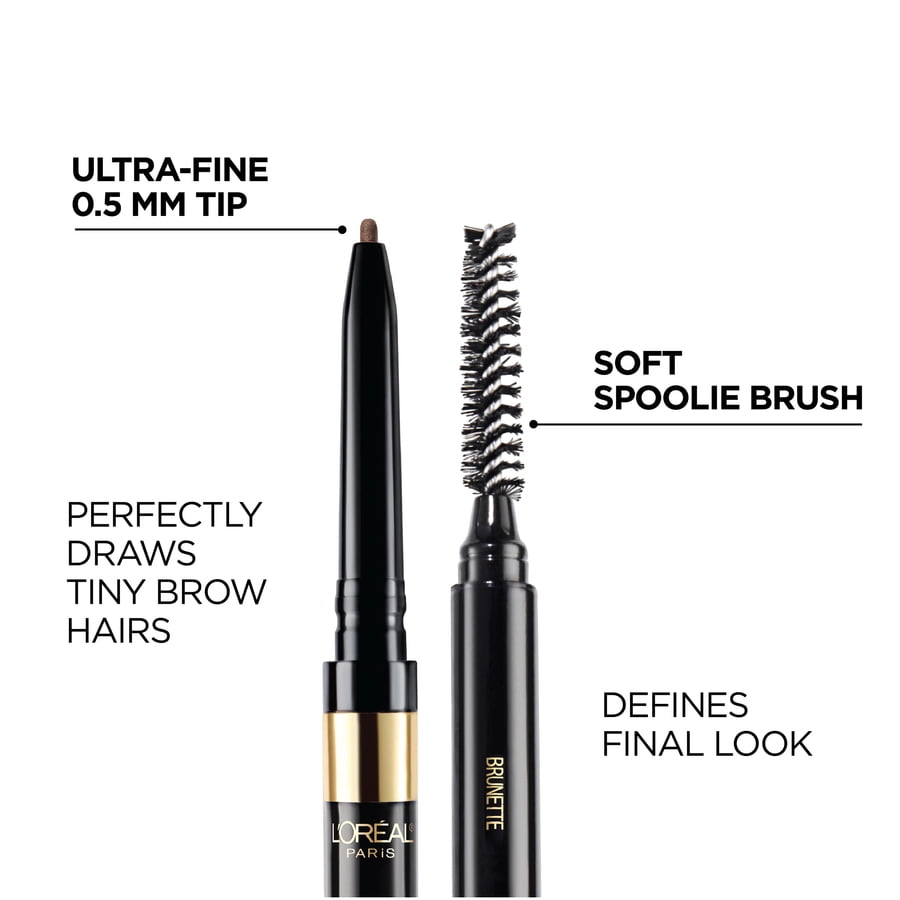 L'Oreal Paris Brow Stylist Definer Waterproof Eyebrow Mechanical Pencil, Blonde