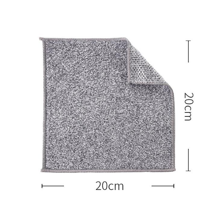 2025 Upgraded Version Scratch-Free Double-Sided Dishwashing Cloth Set Stainless Steel Mesh And Microfiber Material Reusable And Washable Multifunctional Kitchen Cleaning