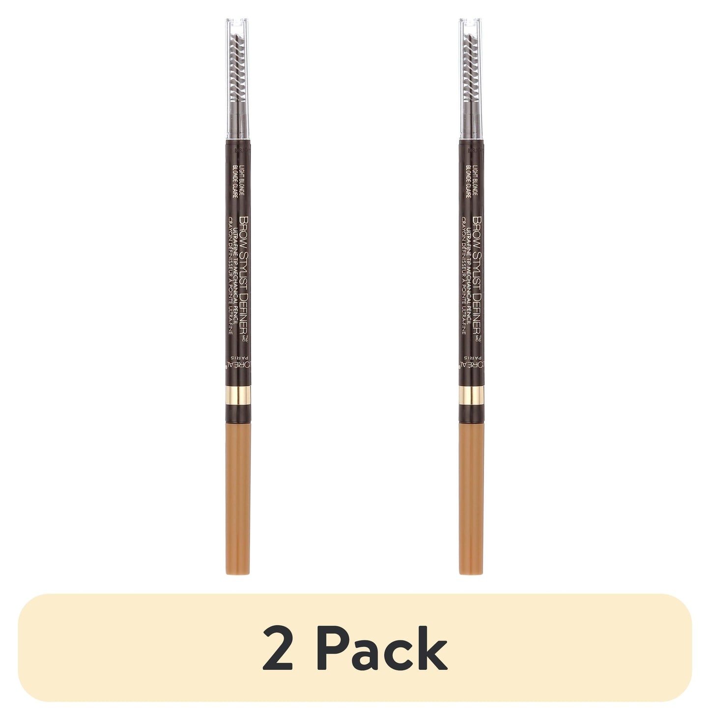 L'Oreal Paris Brow Stylist Definer Waterproof Eyebrow Mechanical Pencil, Blonde