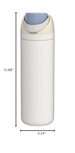 Owala FreeSip Insulated Stainless Steel Water Bottle with Straw, BPA-Free Sports Water Bottle, Great for Travel, 24 Oz, Denim - EBS PLATFORM INC.