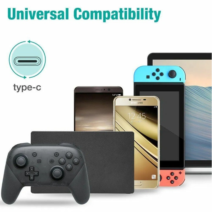 For Nintendo AC Power Supply Adapter Home Wall Travel Charger Cable 2.4A - EBS PLATFORM INC.