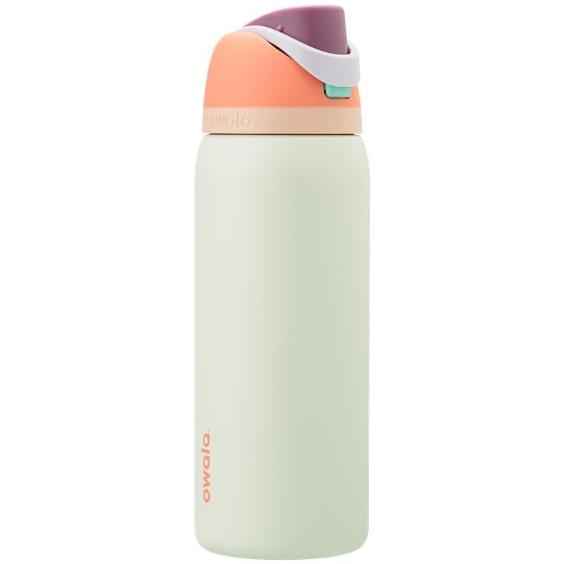 Owala FreeSip Insulated Stainless Steel Water Bottle with Straw, BPA-Free Sports Water Bottle, Great for Travel, 24 Oz, Denim - EBS PLATFORM INC.