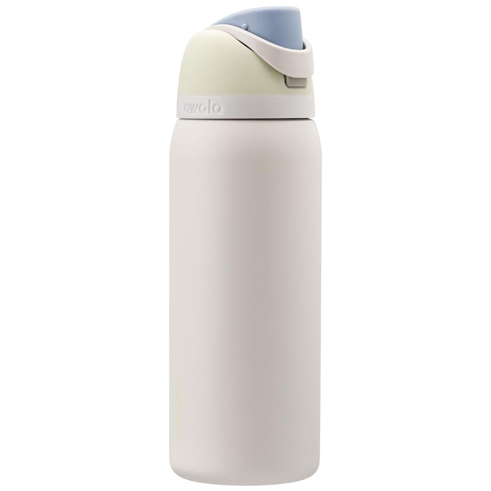 Owala FreeSip Insulated Stainless Steel Water Bottle with Straw, BPA-Free Sports Water Bottle, Great for Travel, 24 Oz, Denim - EBS PLATFORM INC.