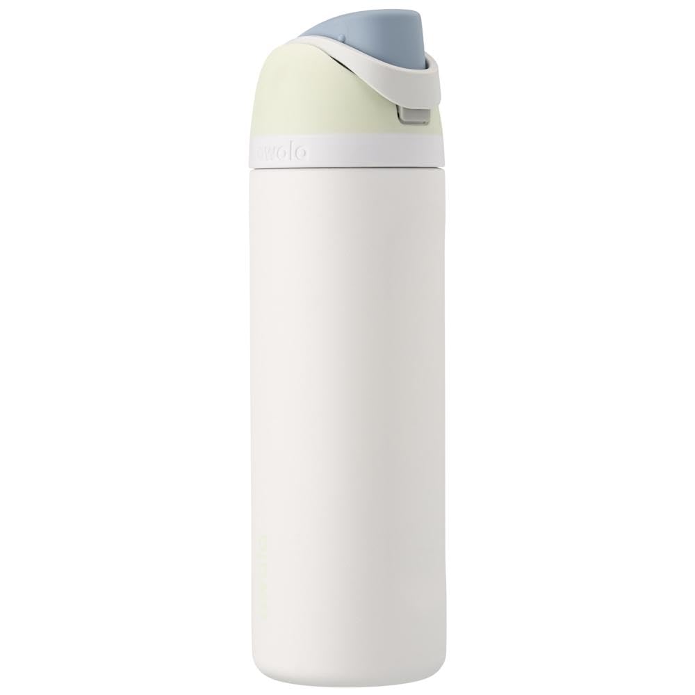 Owala FreeSip Insulated Stainless Steel Water Bottle with Straw, BPA-Free Sports Water Bottle, Great for Travel, 24 Oz, Denim - EBS PLATFORM INC.