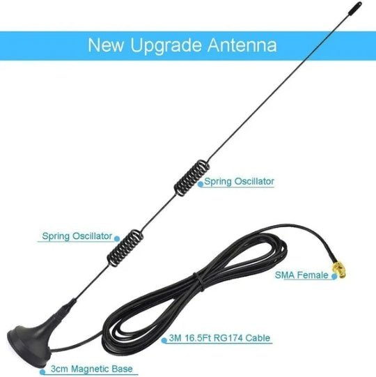 UV5R UV5RA A067 UV-82 144 430Mhz VHF UHF Radio Walkie Talkie Antenna For BAOFENG