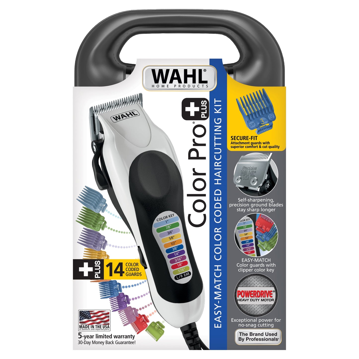 Wahl Color Pro Plus Haircut Kit, Power-Drive , Corded - 79752T
