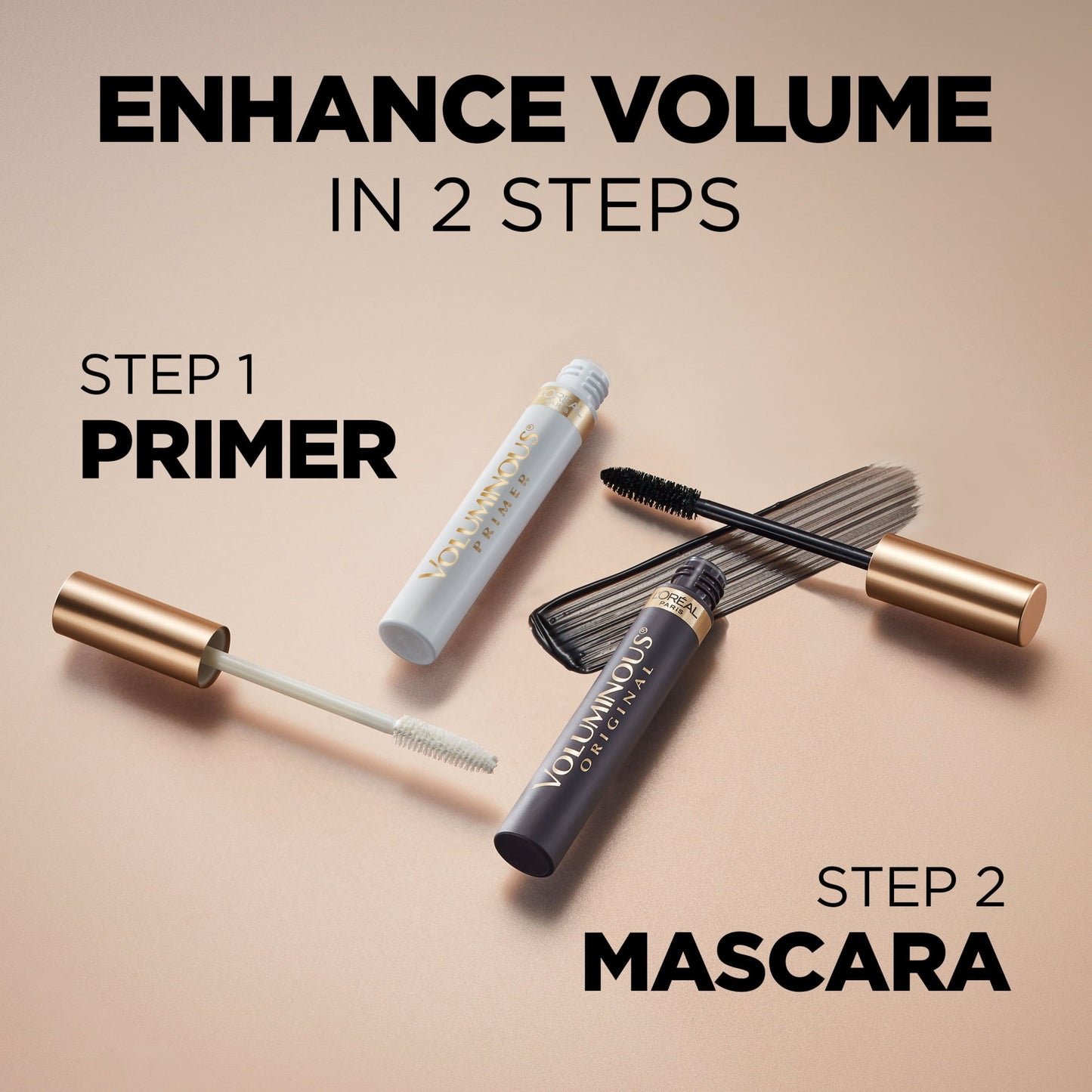L'Oreal Paris Voluminous Original Washable Bold Eye Mascara, Black