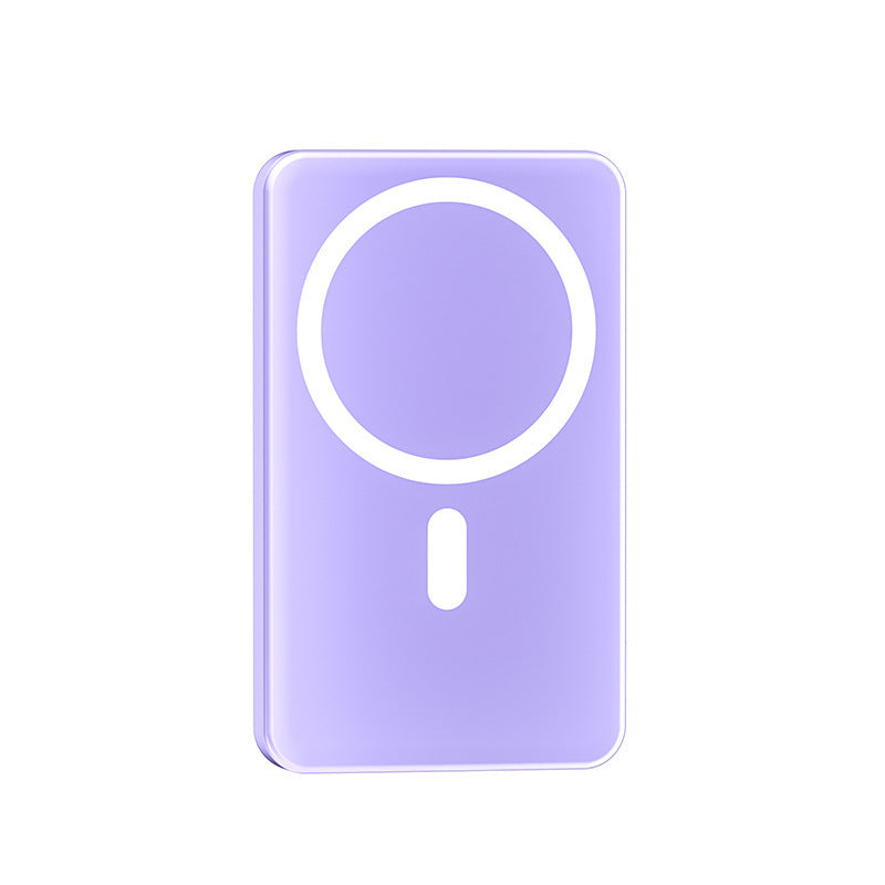 Portable Magnetic Power Bank – Wireless Fast Charging Mini Back Clip Charger