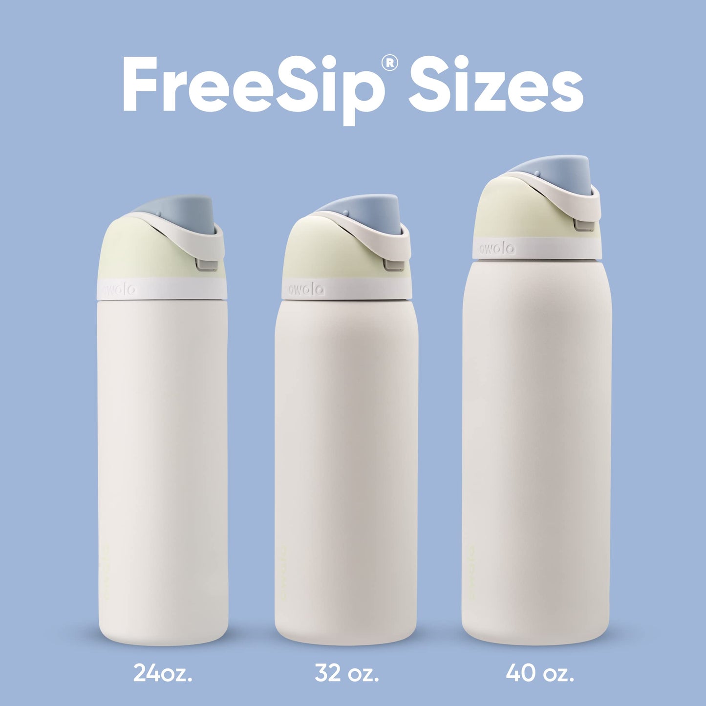 Owala FreeSip Insulated Stainless Steel Water Bottle with Straw, BPA-Free Sports Water Bottle, Great for Travel, 24 Oz, Denim - EBS PLATFORM INC.