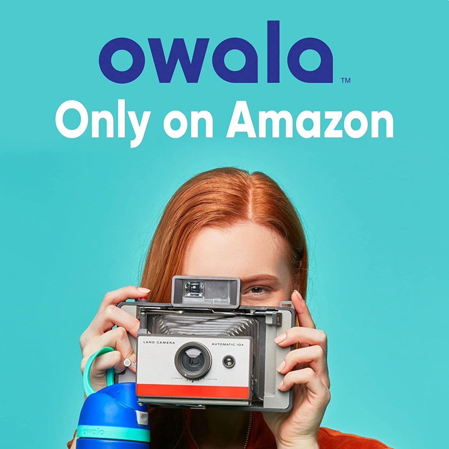 Owala FreeSip Insulated Stainless Steel Water Bottle with Straw, BPA-Free Sports Water Bottle, Great for Travel, 24 Oz, Denim - EBS PLATFORM INC.