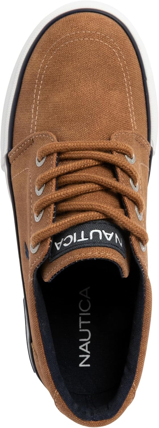 Nautica Kids Boys Lace-Up Fashion Sneakers Low-Top Dress Shoes for Youth - (Big Kid/Little Kid)
