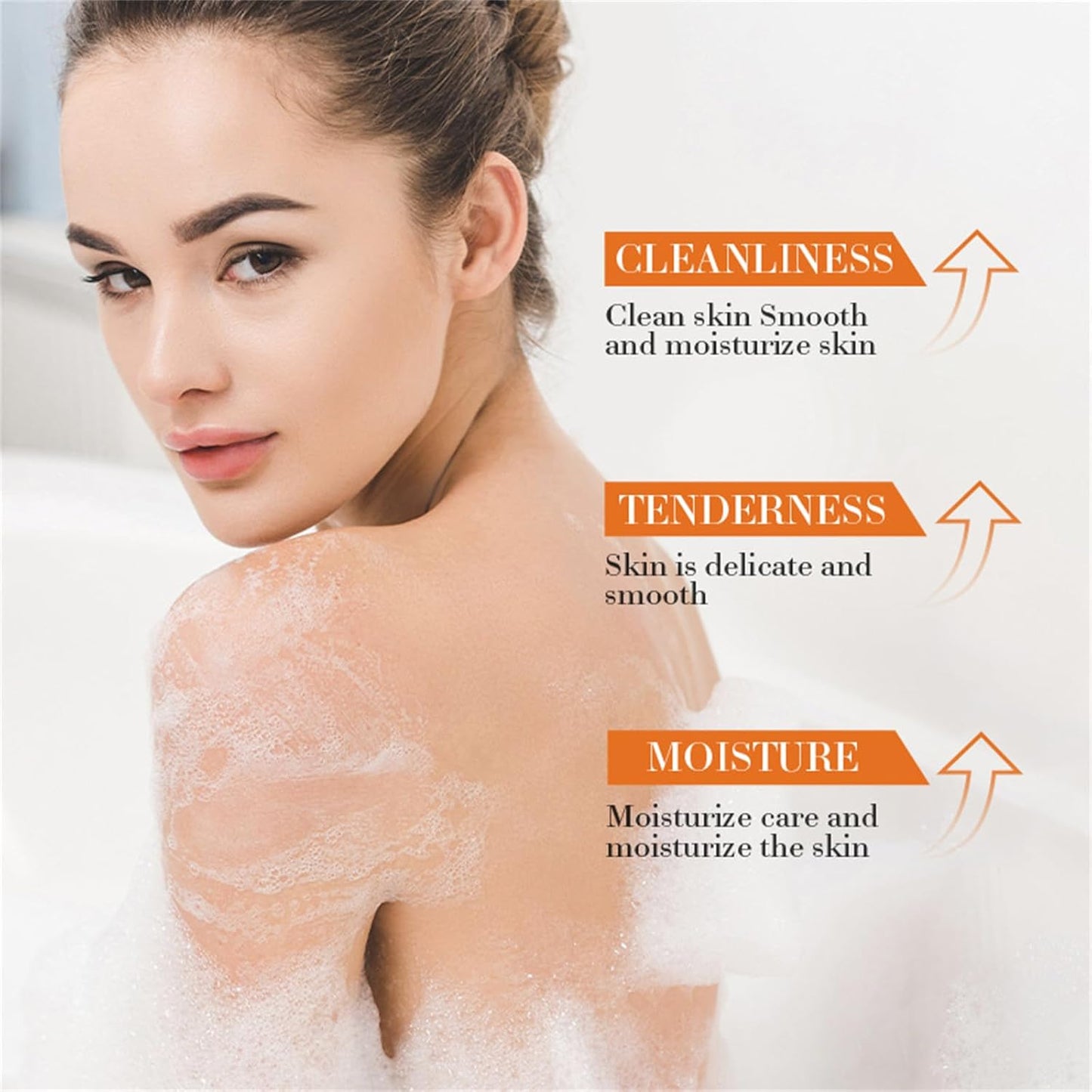 Turmeric Soap Bar, Hydrating Turmeric Soap Bar Skin Care for Shower, Smoothing and Cleanses Face Wash for Oily Skin Face and Body (Serum Soap Set)