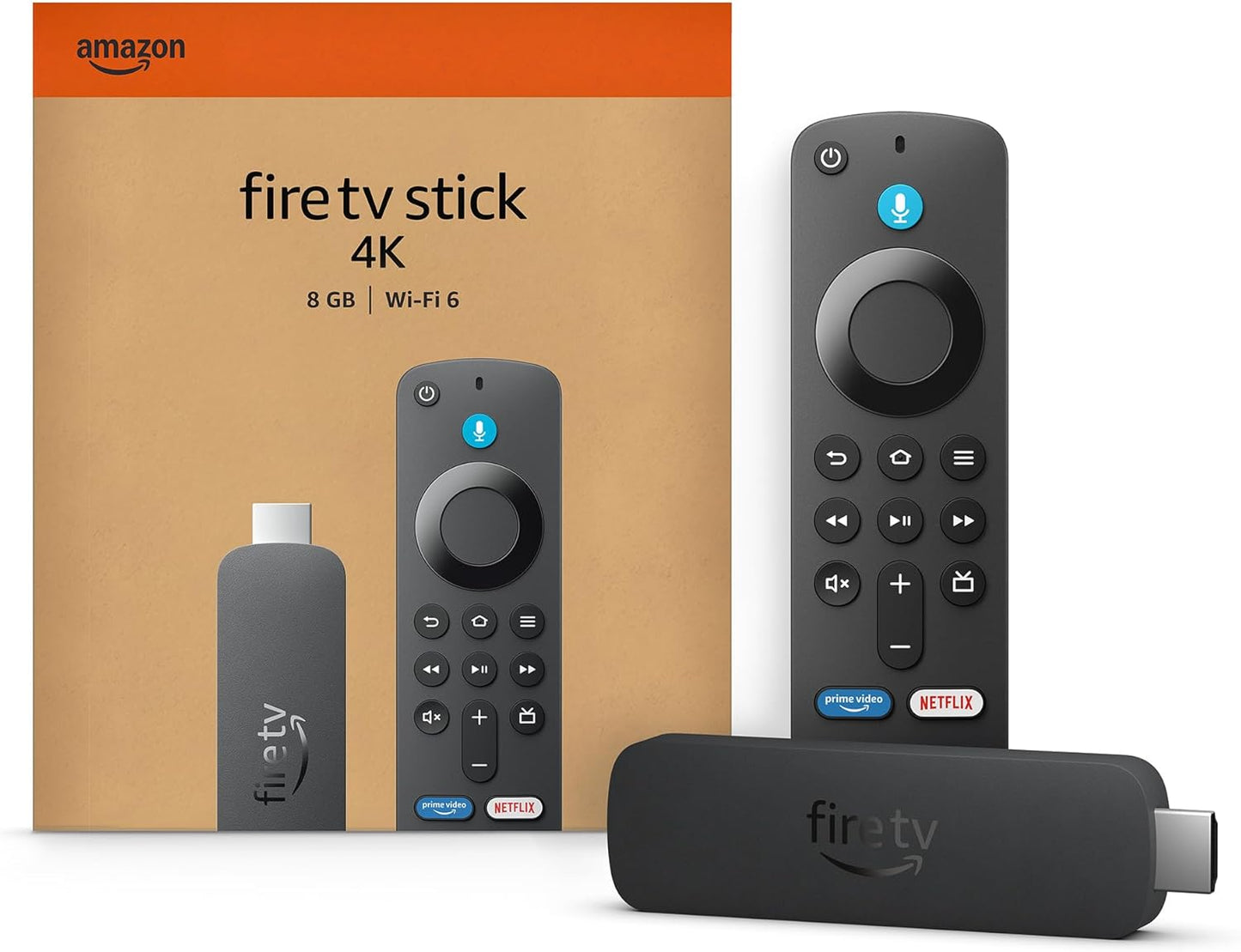 Amazon Fire TV Stick 4K Plus (newest model) with AI-powered Fire TV Search, Wi-Fi 6, stream hundreds of thousands of movies and shows, free & live TV, find shows faster with Alexa+