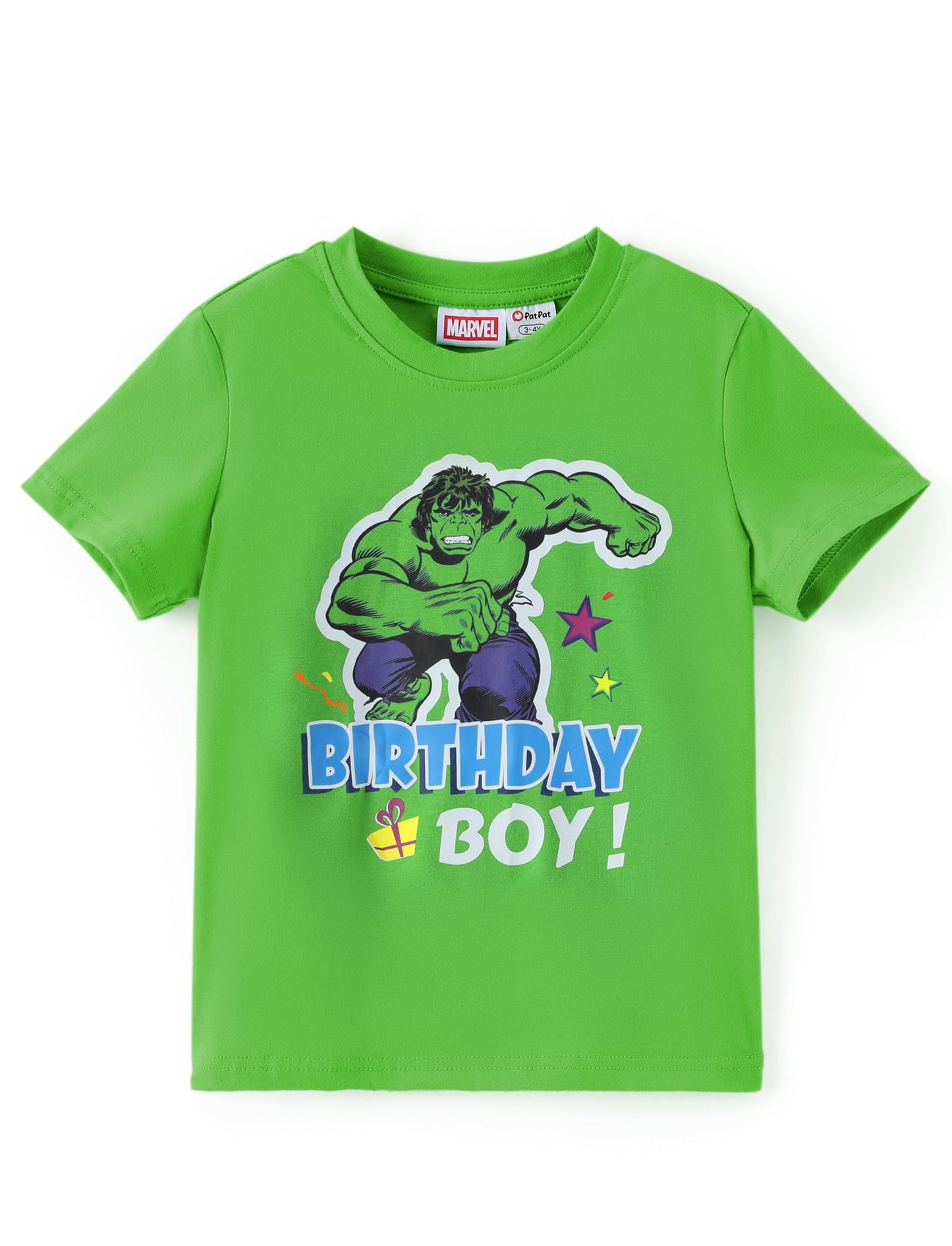 Disney Marvel Birthday Shirt for Boys and Girls 2-9 Years | Cotton Toddler Short Sleeve Graphic Tee | Kids Summer Clothes
