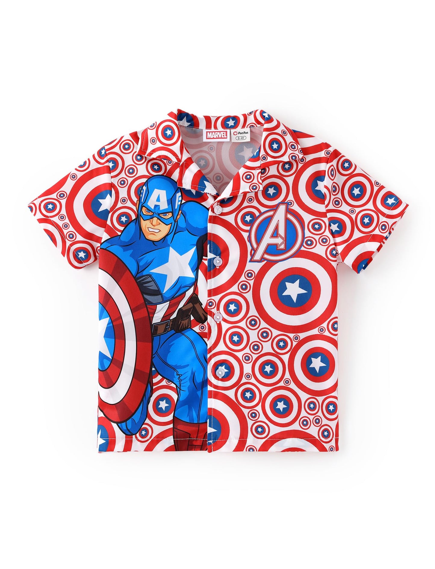 Disney Marvel Spiderman Cars Stitch Star Wars Mickey Boys Hawaii Shirt Button Up Dress Shirts Short Tropical Shirt Kids 2-13Y