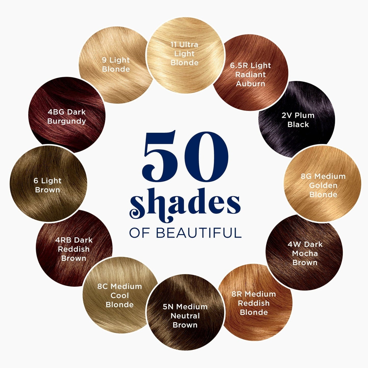 Clairol Nice'n Easy Permanent Hair Color Cream, 8R Medium Reddish Blonde, Hair Dye, 1 Application
