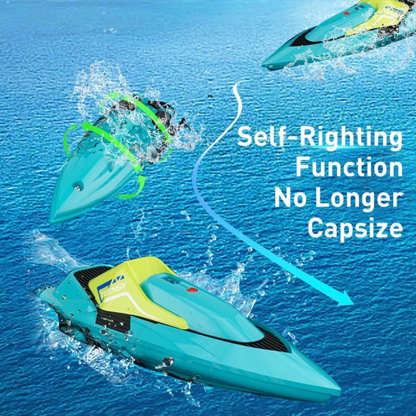 4DRC S5 Blue Green Remote Controlled Ship, Logistics Randomly Sent By UPS, USPS, FEDEX, Banned Platform Temu - EBS PLATFORM INC.
