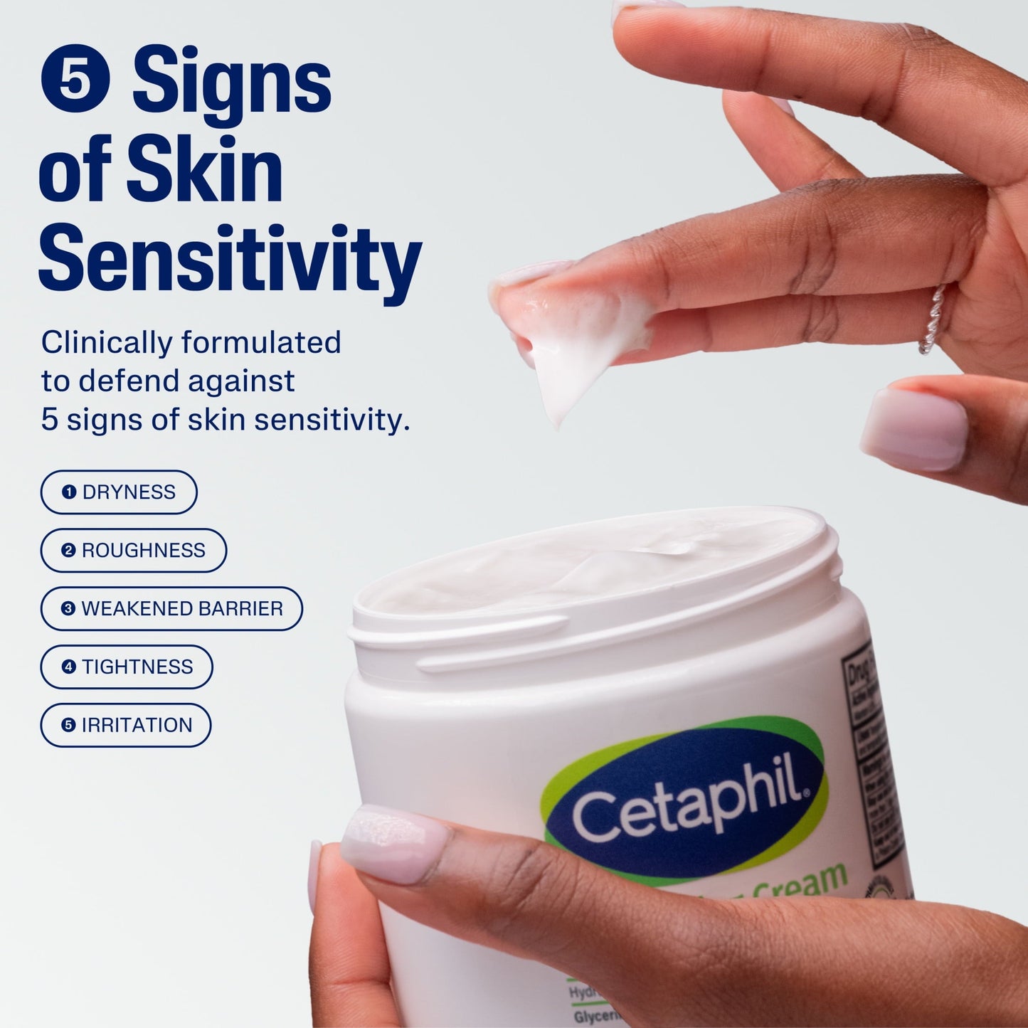 Cetaphil Moisturizing Cream for Very Dry to Dry Skin, Unscented, 16 fl oz