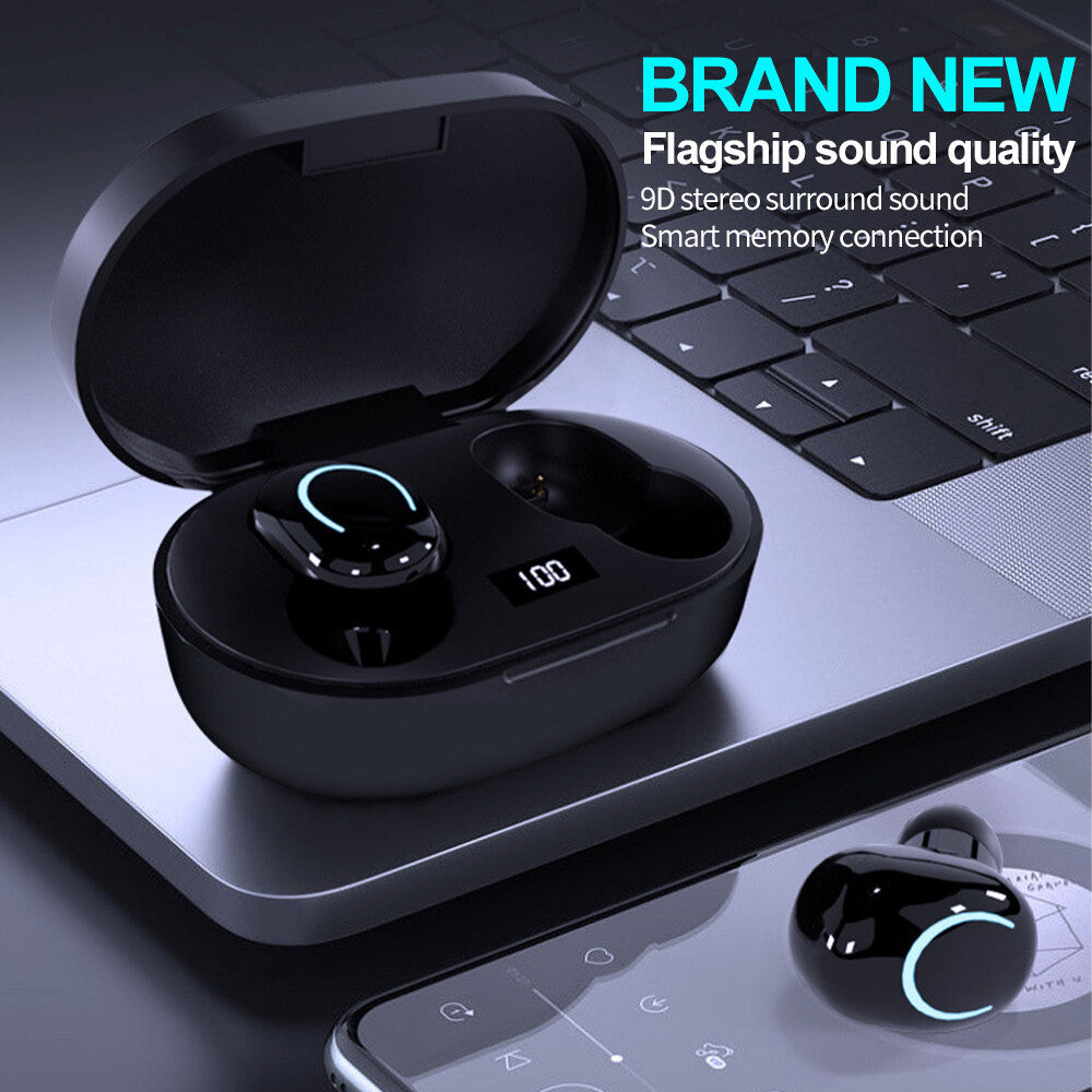 Bluetooth 5.3 Headphones In Ear Wireless TWS Sport Headphones IPX-5 With Microphone De - EBS PLATFORM INC.