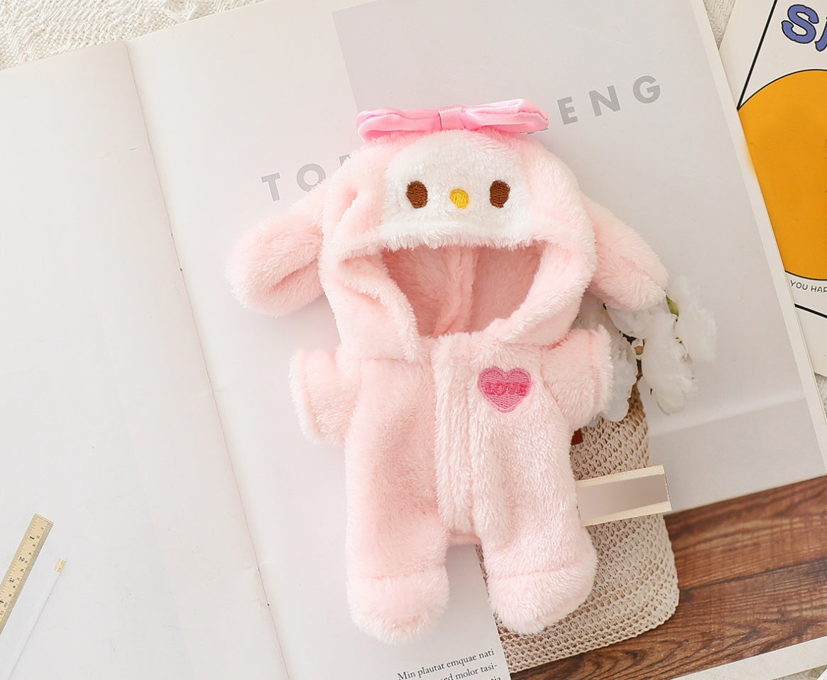 1PCS Doll Clothes Outfit Set For LABUBU 15CM-17CM Doll, Adorable Dress Up Accessories For Doll - Dolls Not Included - EBS PLATFORM INC.