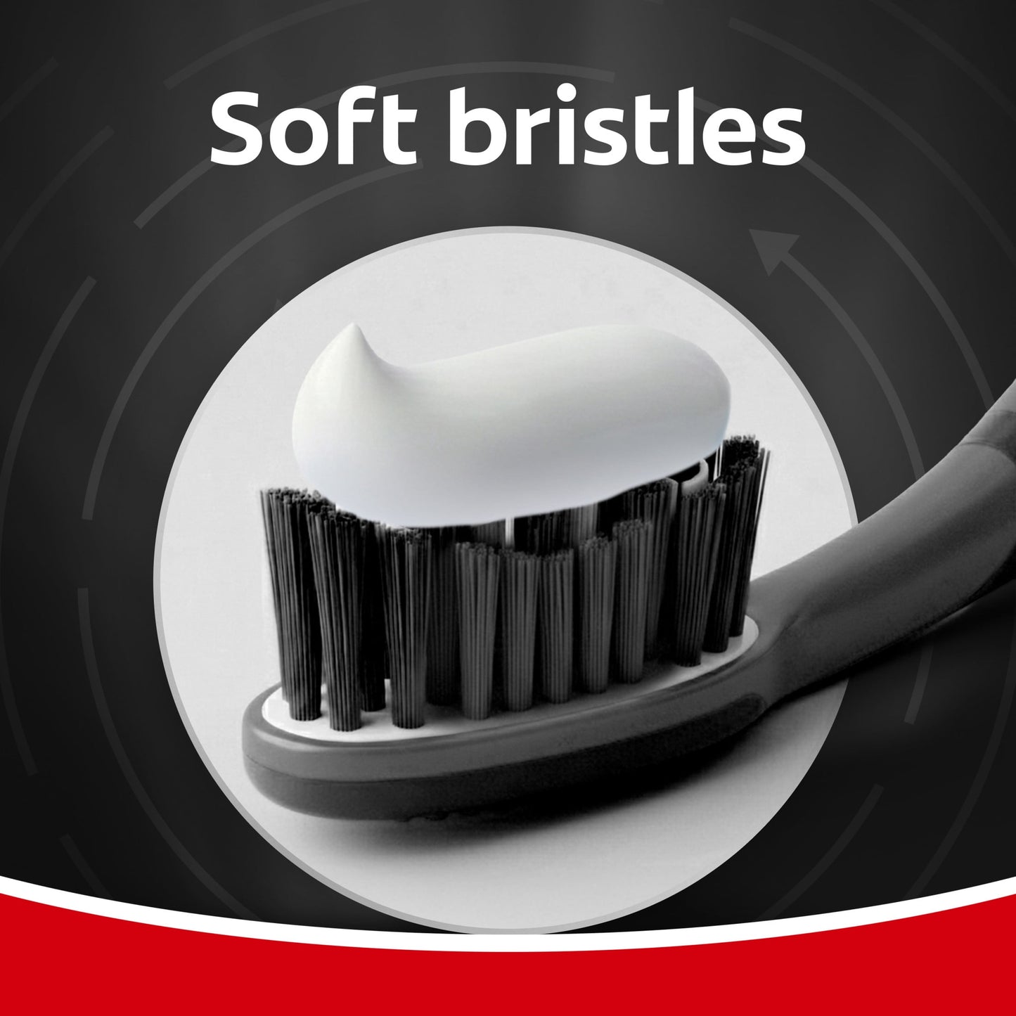Colgate 360 Vibrate Charcoal Battery Powered Electric Toothbrush with Soft Bristles, 1 Pack