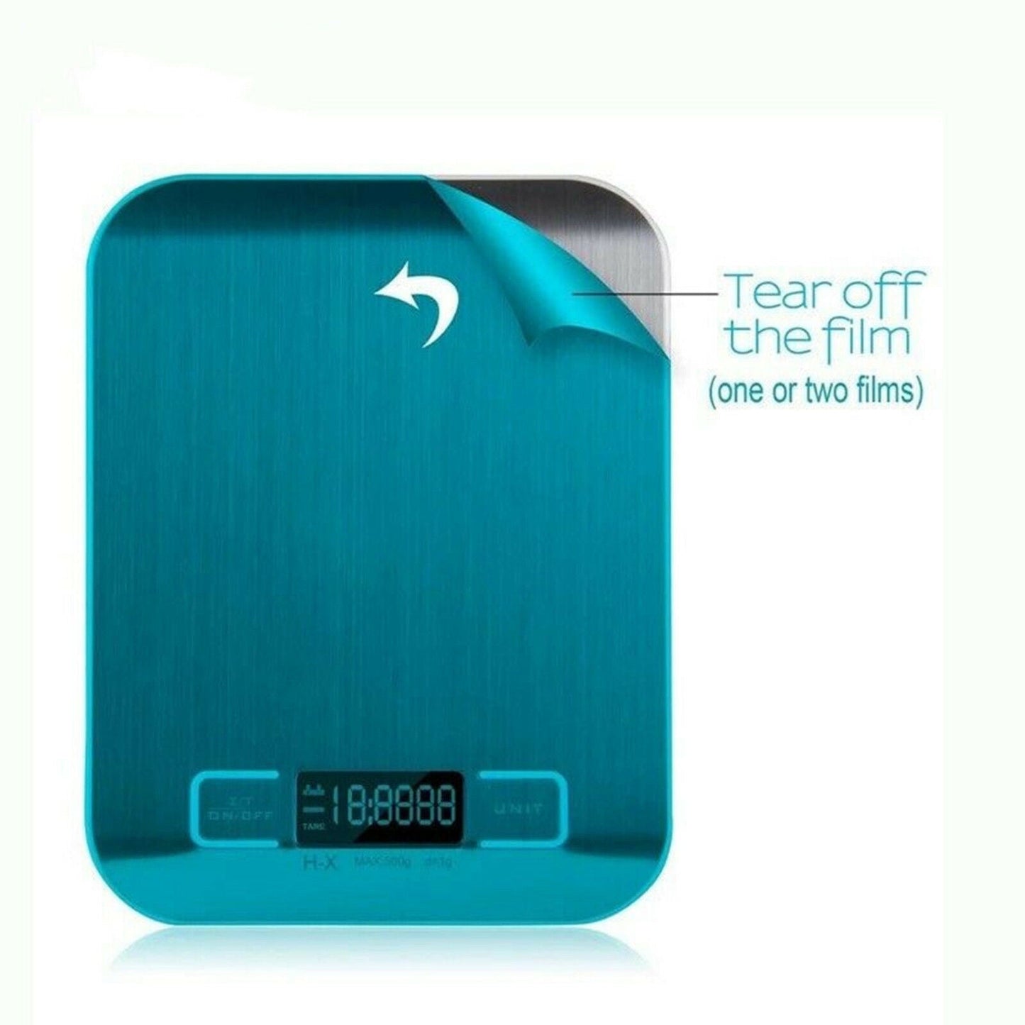 Digital Electronic Kitchen Food Diet Postal Scale Weight Balance 5KG 1g 11lb Kitchen Scales Stainless Steel Weighing For Food Diet Postal Balance Measuring LCD Precision Electronic - EBS PLATFORM INC.