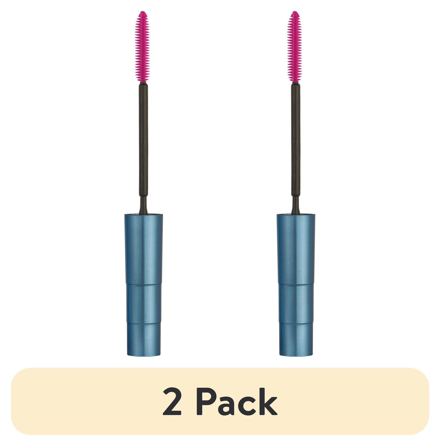 L'Oreal Paris Telescopic Original Washable Mascara, Blackest Black, 2 Pack