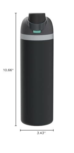 Owala FreeSip Insulated Stainless Steel Water Bottle with Straw, BPA-Free Sports Water Bottle, Great for Travel, 24 Oz, Denim - EBS PLATFORM INC.