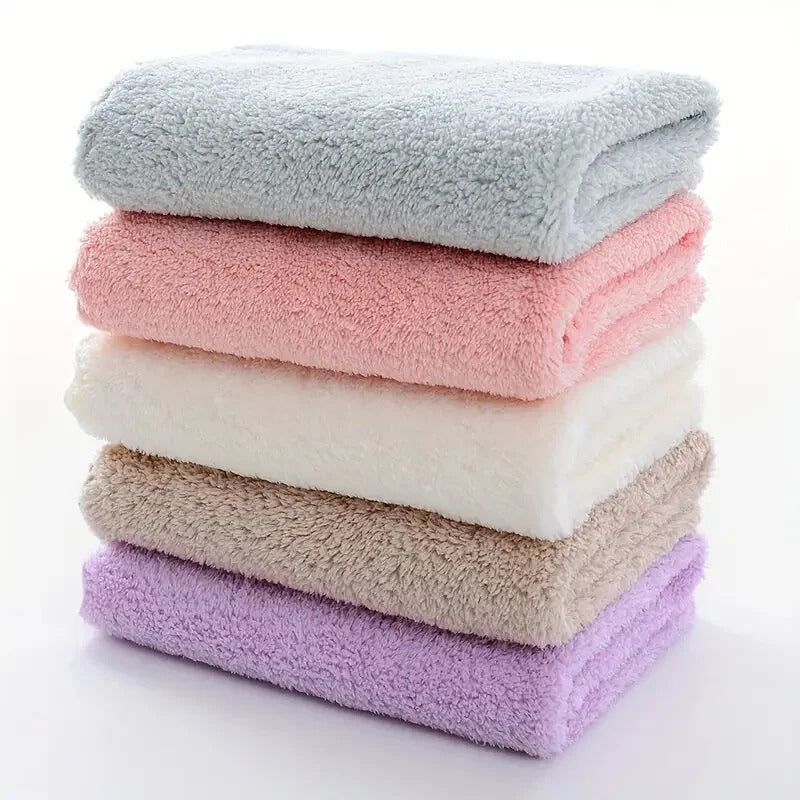 20 Solid Color Towels, Super Absorbent & Quick-drying, Suitable For Home, Office And Travel - EBS PLATFORM INC.
