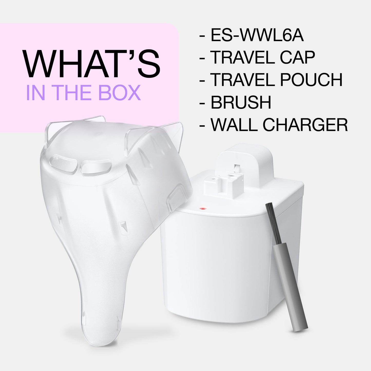Panasonic ES-WWL6A 3-Blade Wet/Dry Women's Electric Shaver with Pop-up Trimmer