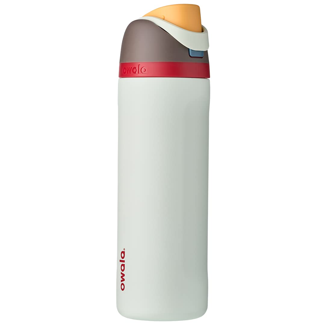 Owala FreeSip Insulated Stainless Steel Water Bottle with Straw, BPA-Free Sports Water Bottle, Great for Travel, 24 Oz, Denim - EBS PLATFORM INC.