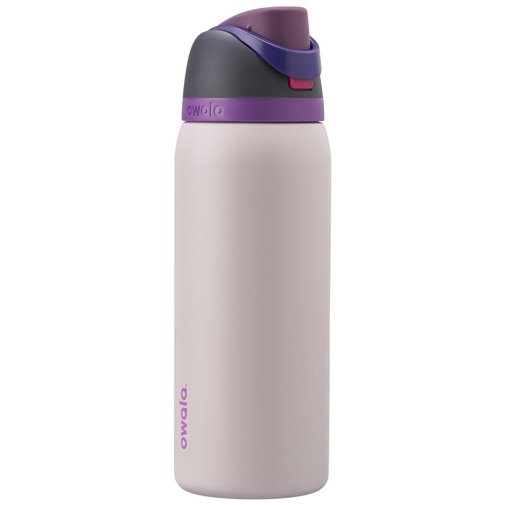 Owala FreeSip Insulated Stainless Steel Water Bottle with Straw, BPA-Free Sports Water Bottle, Great for Travel, 24 Oz, Denim - EBS PLATFORM INC.