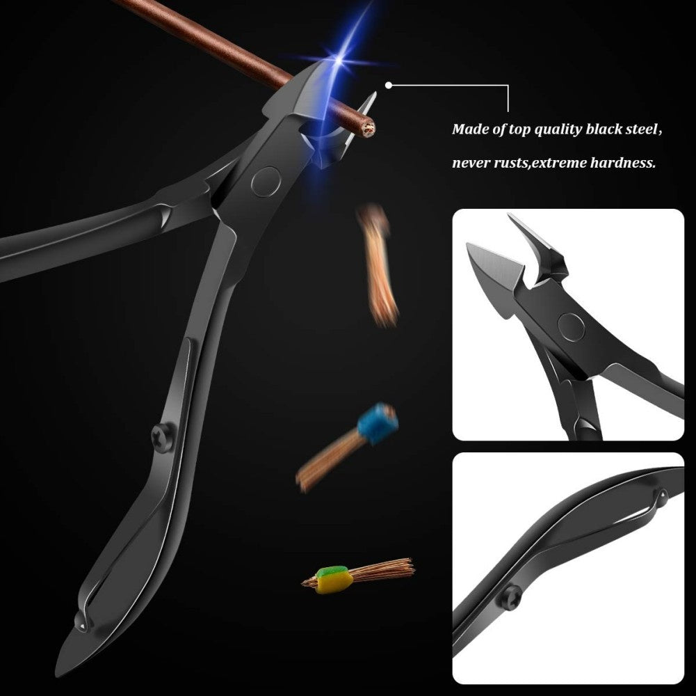 18-Piece,Nail Clippers Trimming Tool Set, Manicure Set, Pedicure Kit, Nail Clippers, Professional