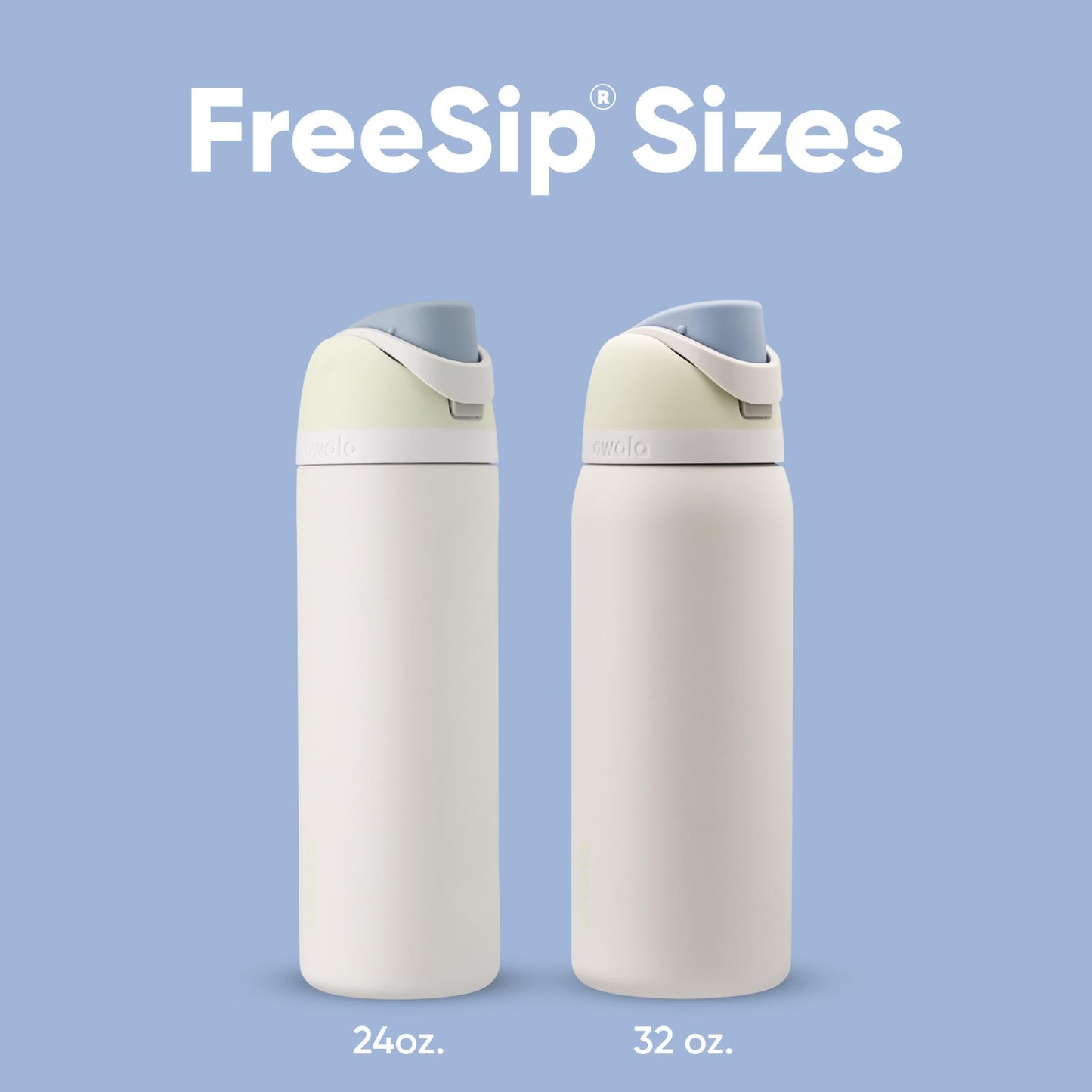 Owala FreeSip Insulated Stainless Steel Water Bottle with Straw, BPA-Free Sports Water Bottle, Great for Travel, 24 Oz, Denim - EBS PLATFORM INC.