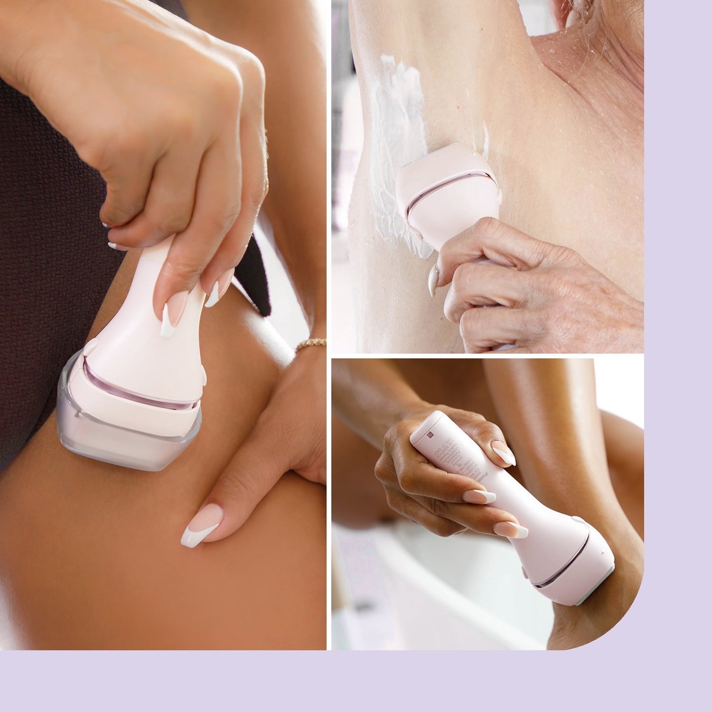 Panasonic ES-WWL6A 3-Blade Wet/Dry Women's Electric Shaver with Pop-up Trimmer