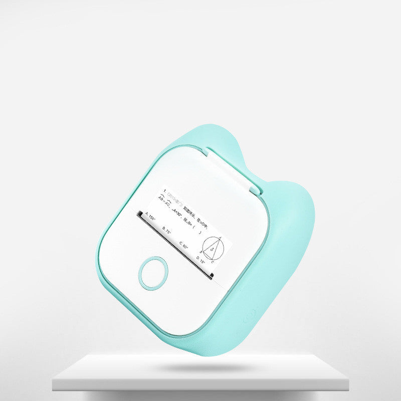 Portable Mini Thermal Label Printer Home Photo Printer Student Wrong Question Printer Bluetooth-compatible Mini Label Printer Price Tag - EBS PLATFORM INC.