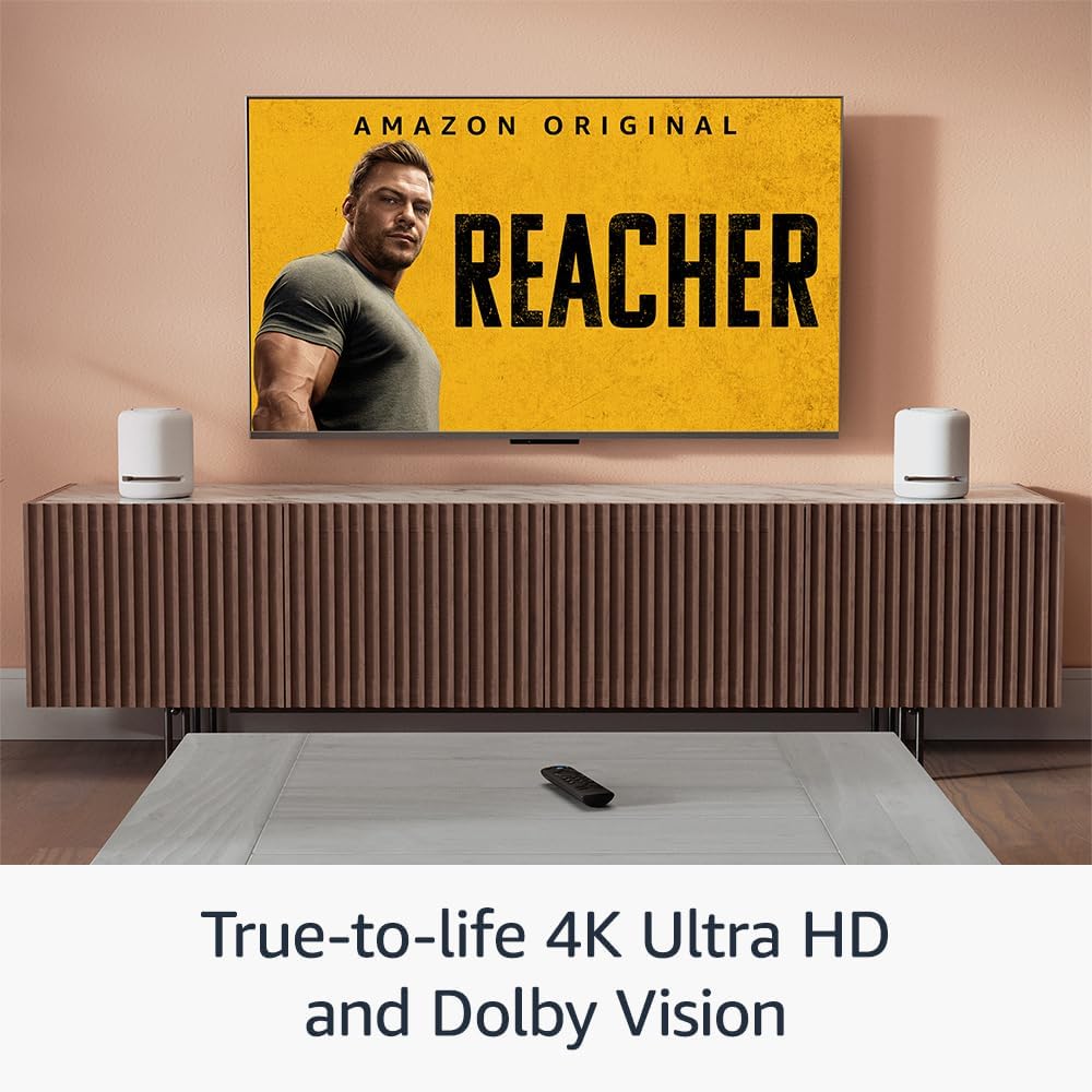 Amazon Fire TV Stick 4K Plus (newest model) with AI-powered Fire TV Search, Wi-Fi 6, stream hundreds of thousands of movies and shows, free & live TV, find shows faster with Alexa+