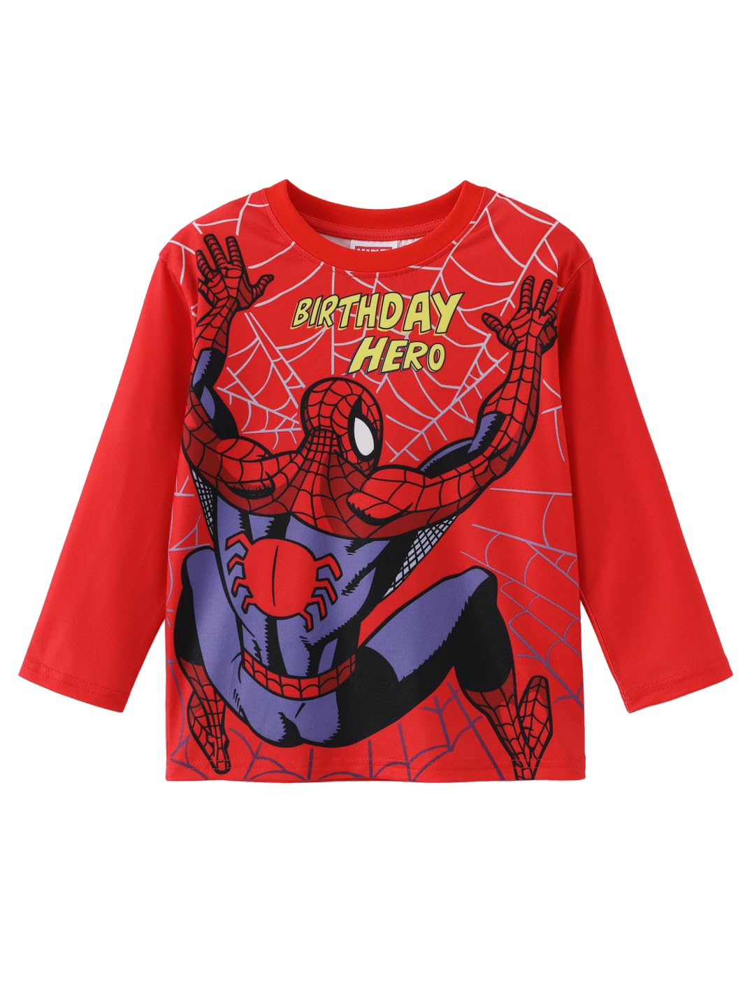 Disney Marvel Birthday Shirt for Boys and Girls 2-9 Years | Cotton Toddler Short Sleeve Graphic Tee | Kids Summer Clothes