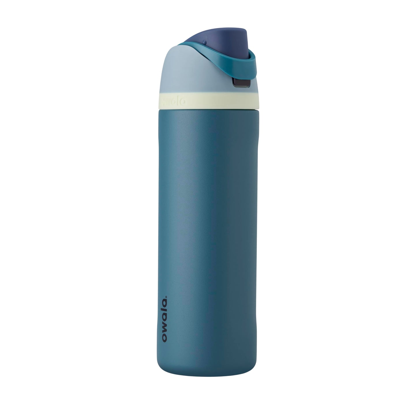 Owala FreeSip Insulated Stainless Steel Water Bottle with Straw, BPA-Free Sports Water Bottle, Great for Travel, 24 Oz, Denim - EBS PLATFORM INC.
