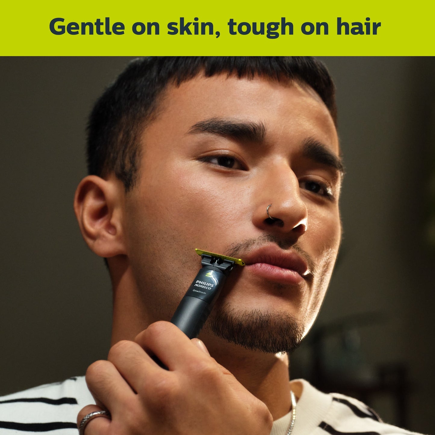 Philips Norelco Oneblade Original Face, Powered Electric Shaver and Trimmer, QP1424/70