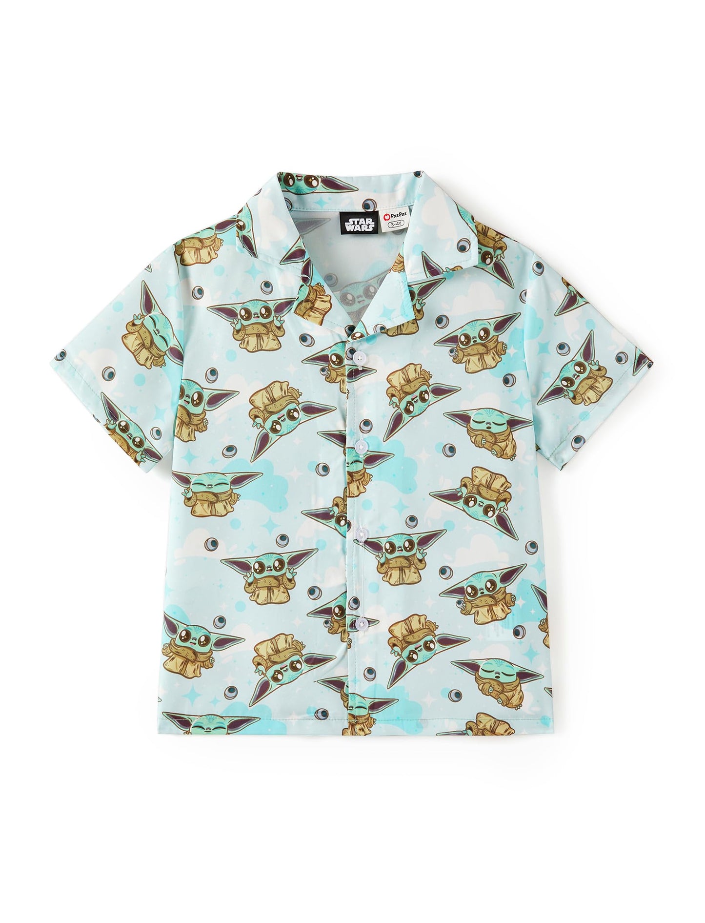 Disney Marvel Spiderman Cars Stitch Star Wars Mickey Boys Hawaii Shirt Button Up Dress Shirts Short Tropical Shirt Kids 2-13Y