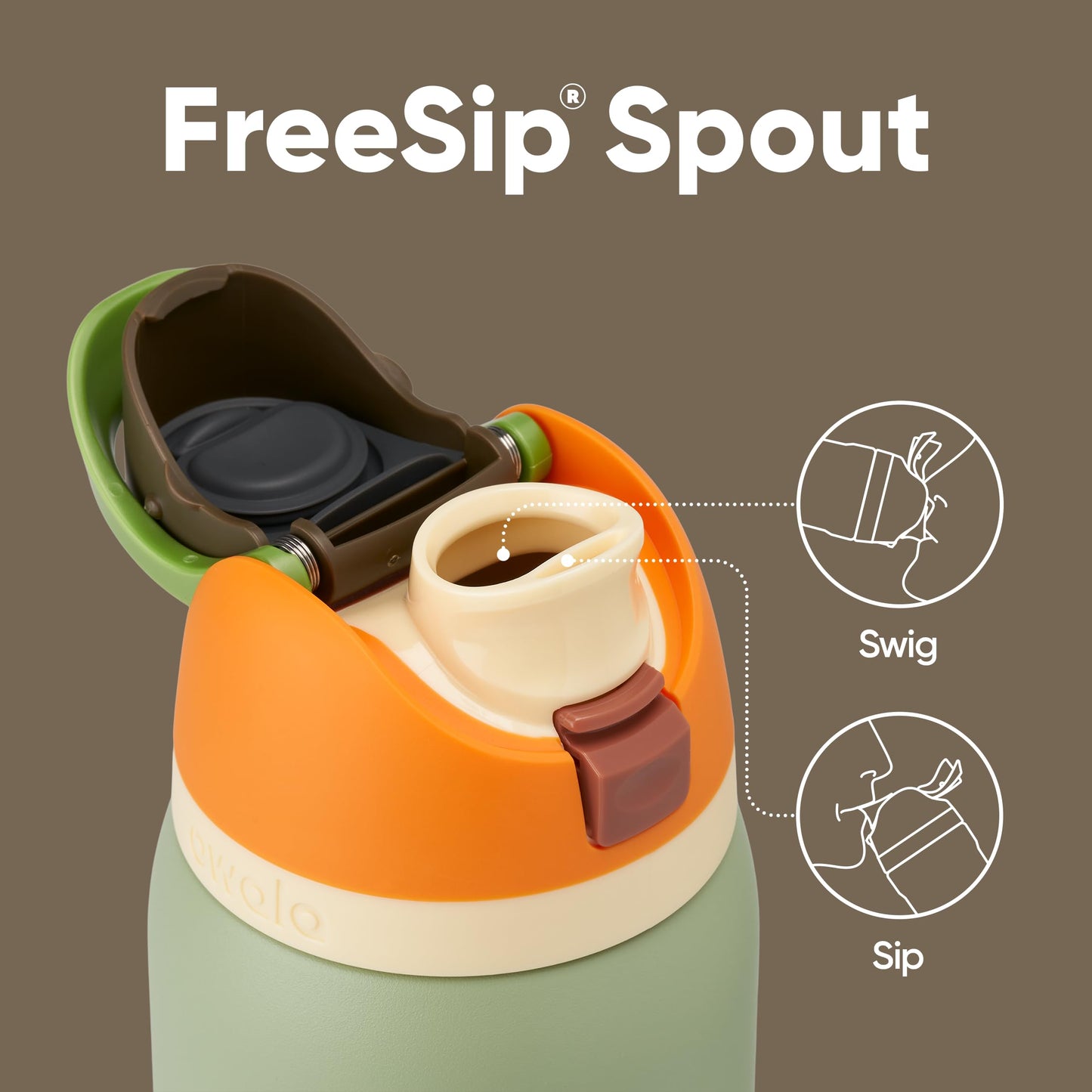 Owala FreeSip Insulated Stainless Steel Water Bottle with Straw, BPA-Free Sports Water Bottle, Great for Travel, 24 Oz, Denim - EBS PLATFORM INC.