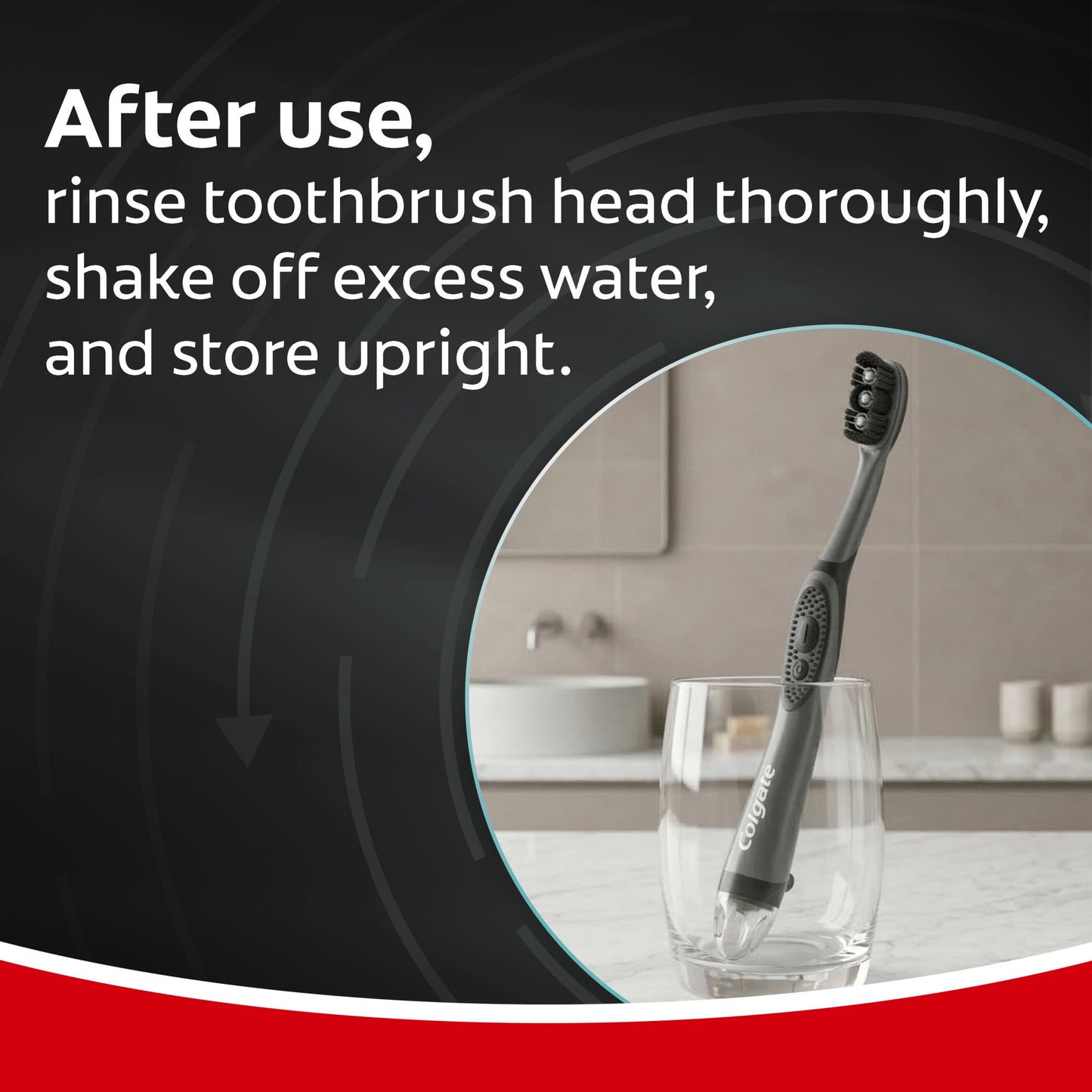 Colgate 360 Vibrate Charcoal Battery Powered Electric Toothbrush with Soft Bristles, 1 Pack