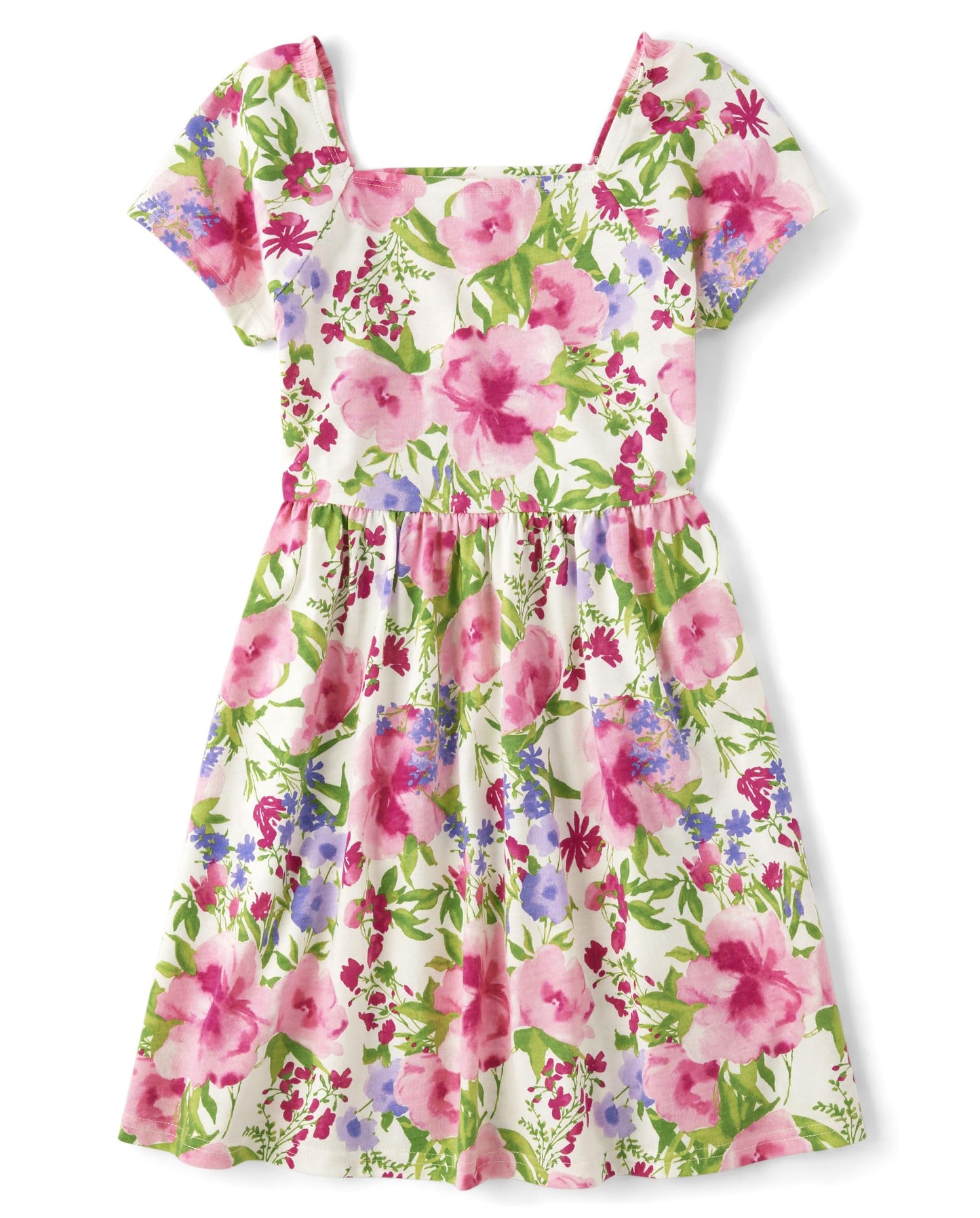 The Children's Place Girls' Short Sleeve Dressy Dress