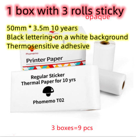 Portable Mini Thermal Label Printer Home Photo Printer Student Wrong Question Printer Bluetooth-compatible Mini Label Printer Price Tag - EBS PLATFORM INC.
