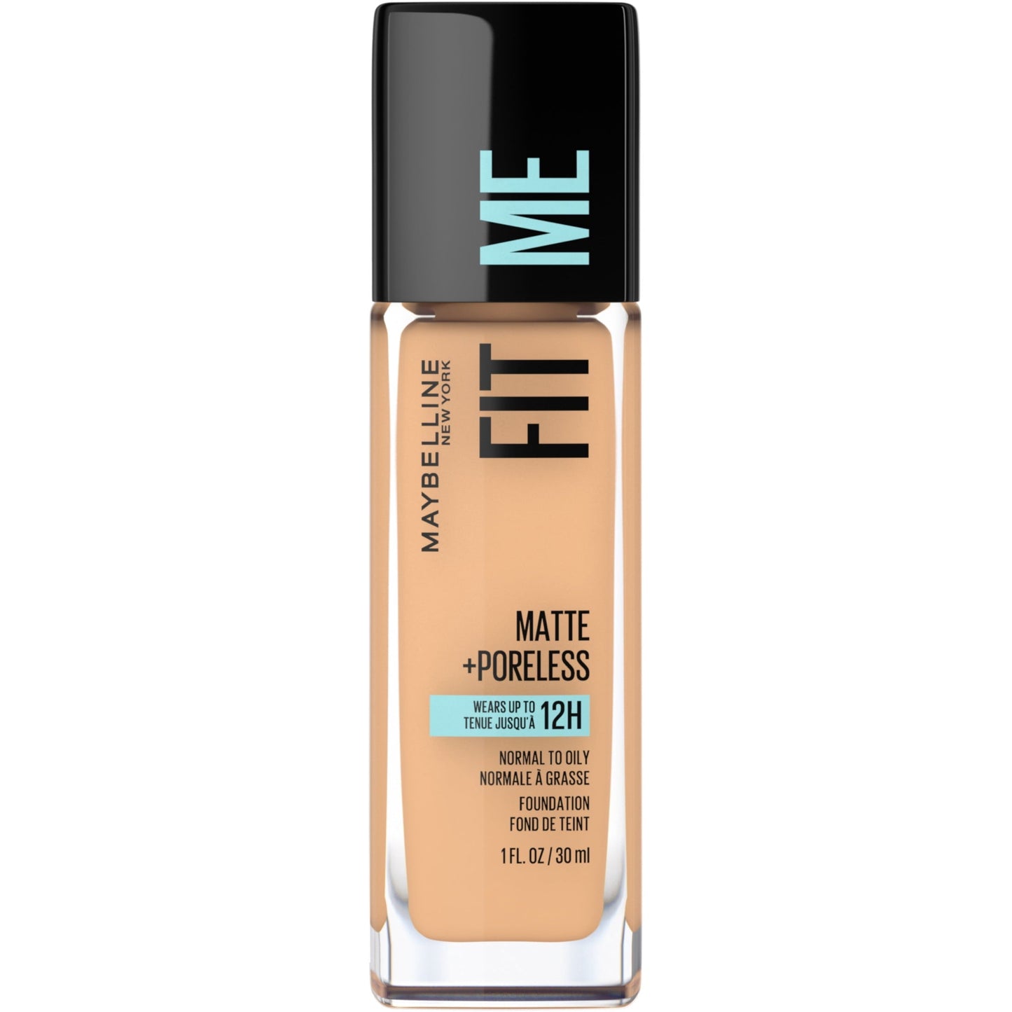 Maybelline Fit Me Matte + Poreless Liquid Foundation Makeup, 228 Soft Tan, 1 fl oz