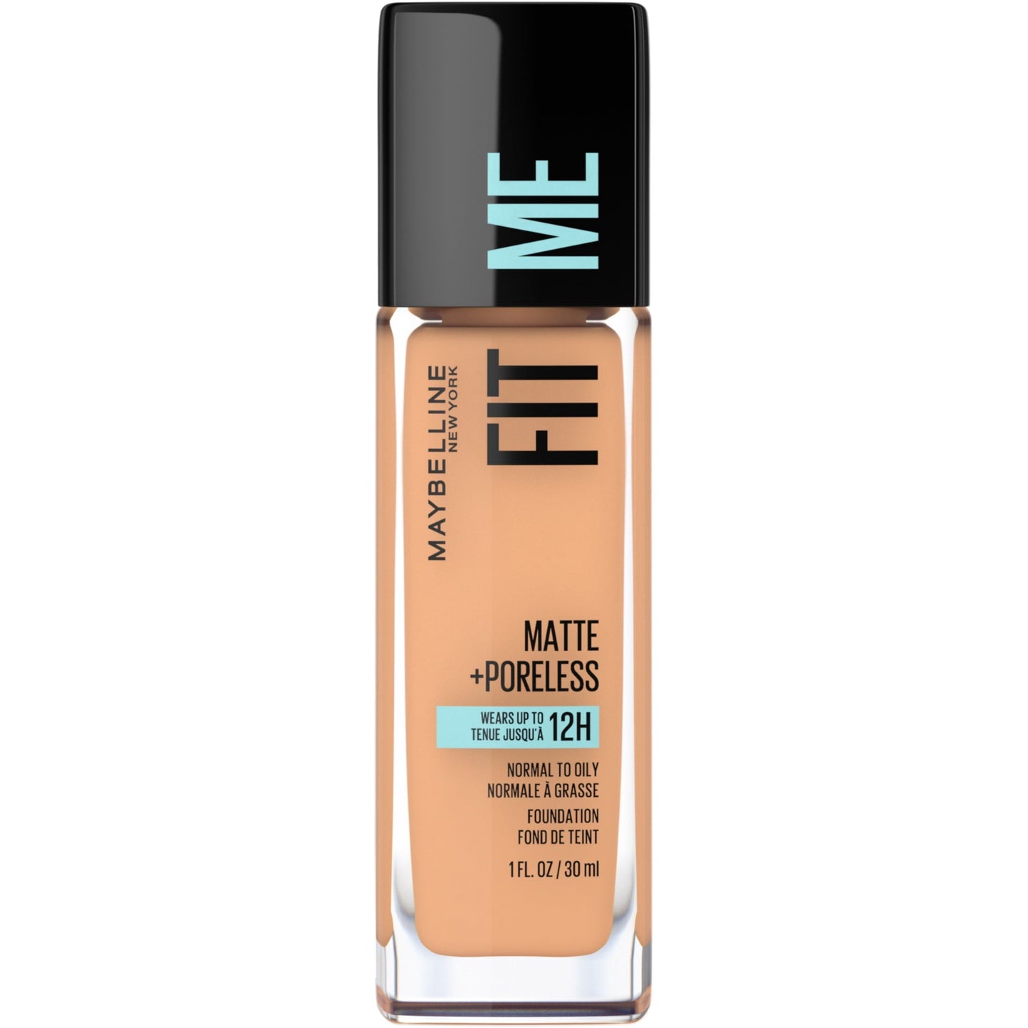 Maybelline Fit Me Matte + Poreless Liquid Foundation Makeup, 228 Soft Tan, 1 fl oz