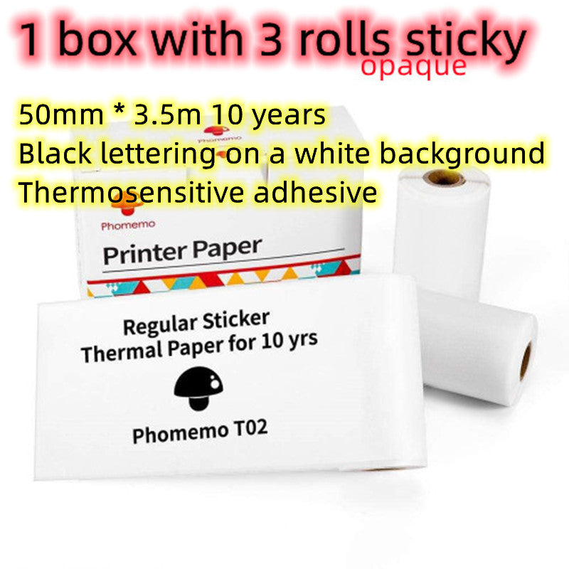 Portable Mini Thermal Label Printer Home Photo Printer Student Wrong Question Printer Bluetooth-compatible Mini Label Printer Price Tag - EBS PLATFORM INC.