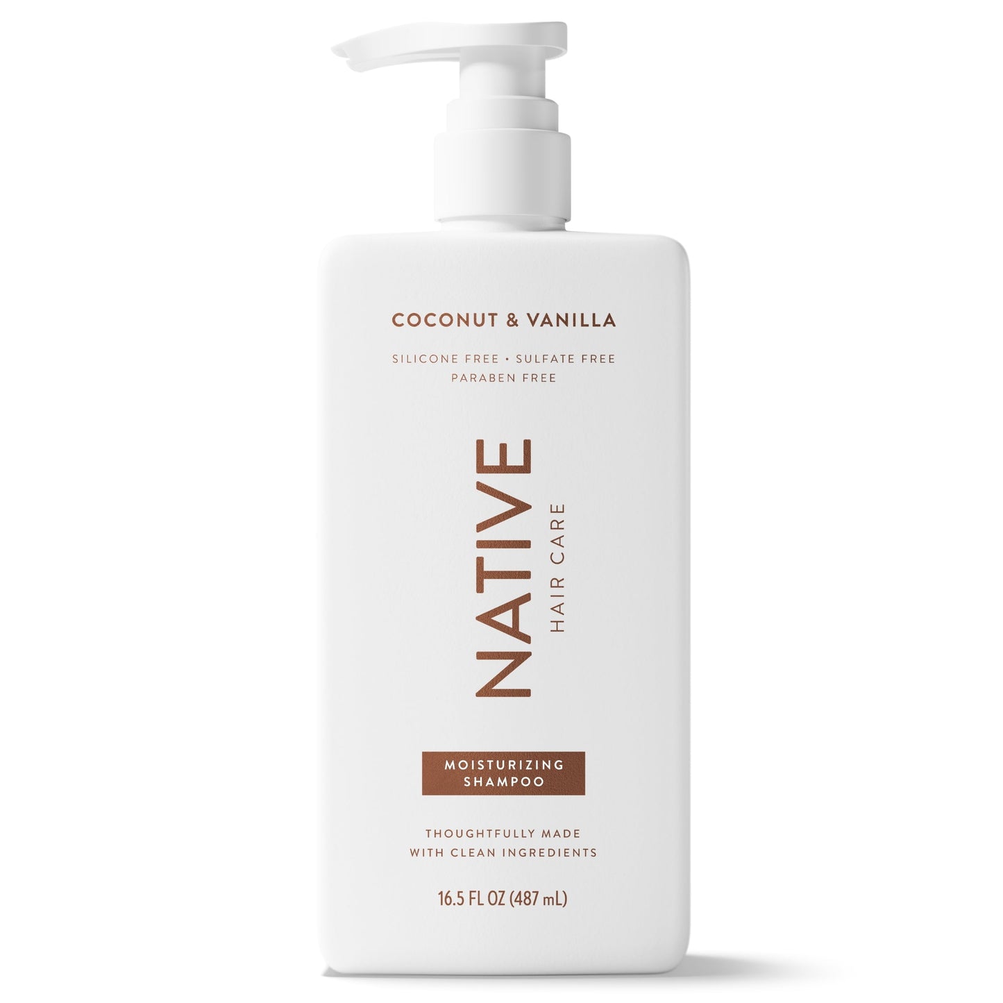 Native Moisturizing Shampoo Coconut and Vanilla 16.5 fl oz